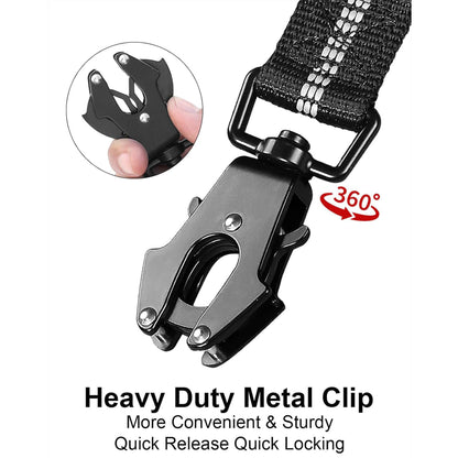 SafeTrek™ Extended Heavy Duty Bungee Leash & Car Seatbelt Buckle